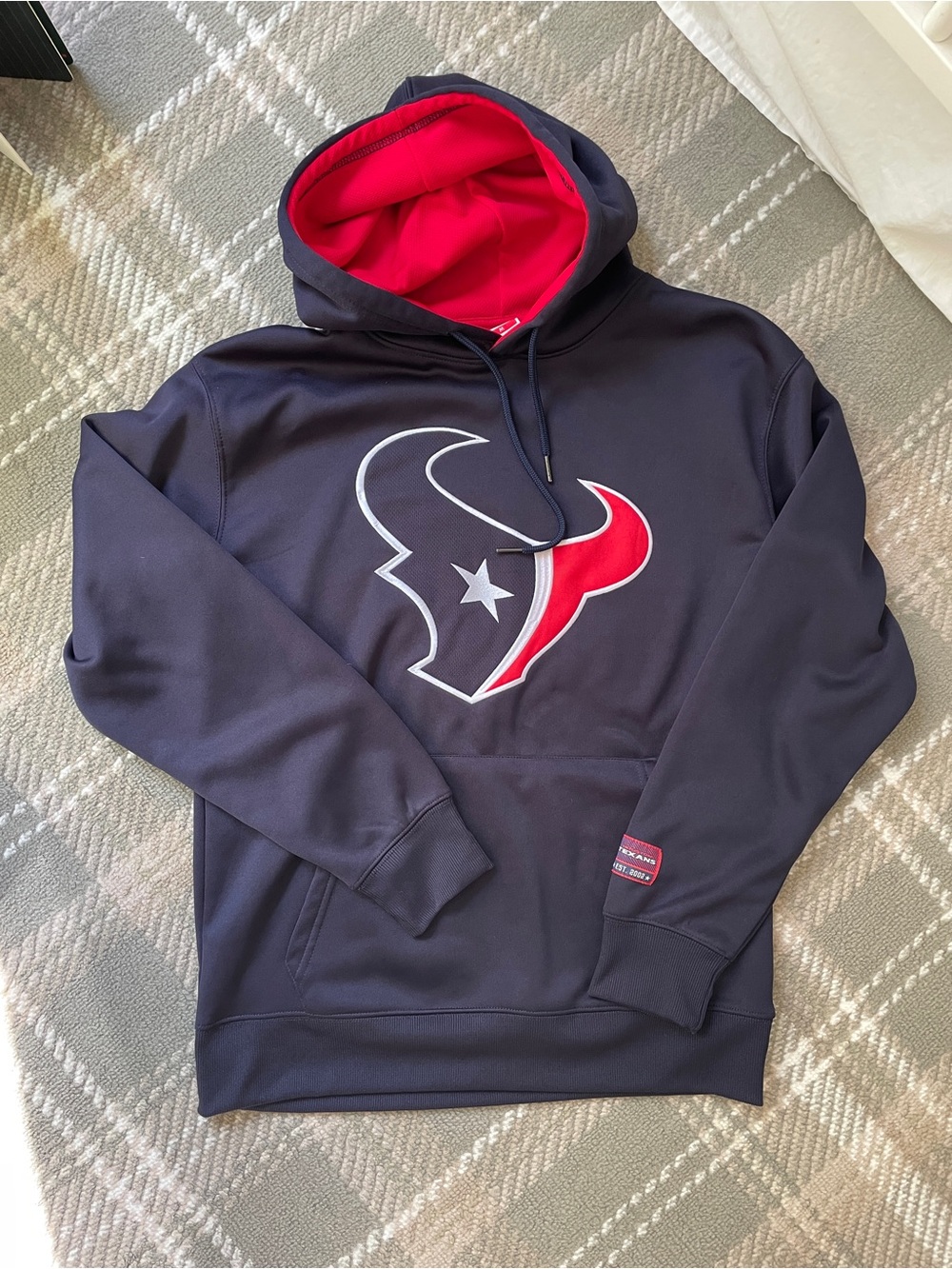 NFL Houston Texans logo hoodie M